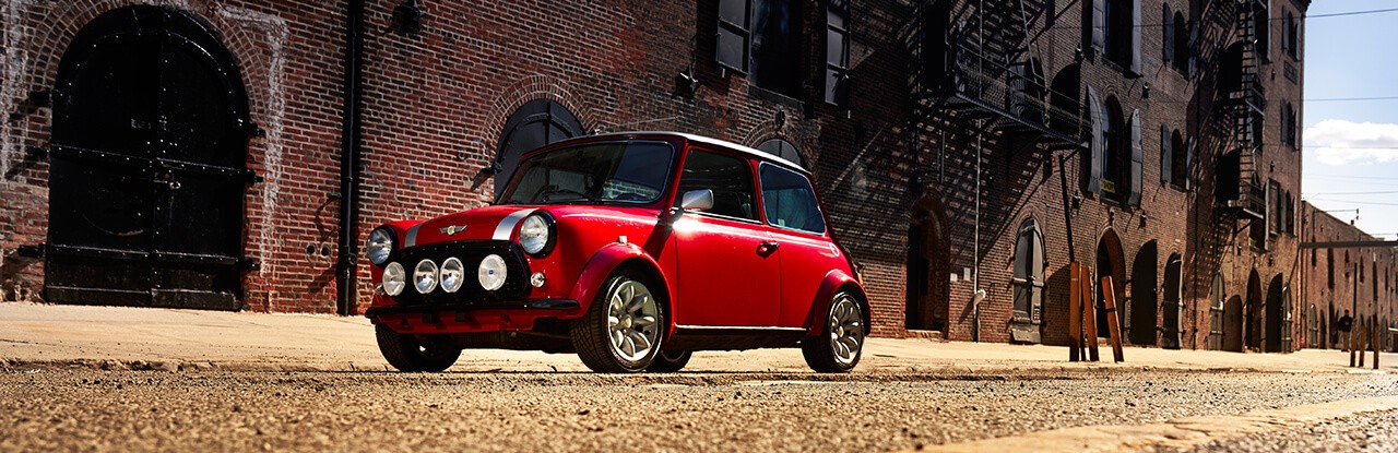 Geleceğe bakış: Klasik Mini Electric. Geleceğe bakış: Klasik Mini Electric.